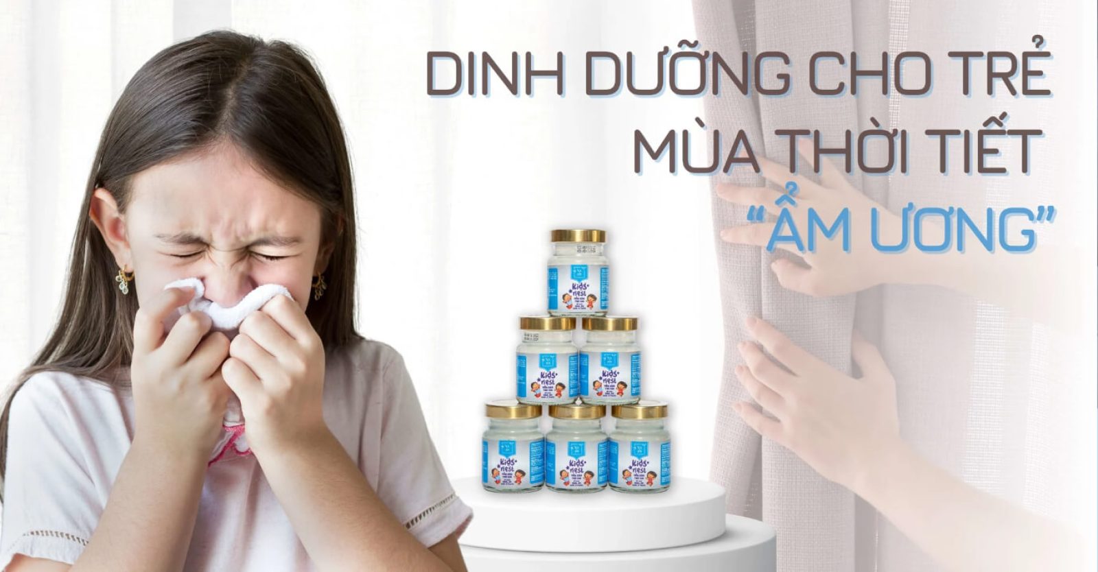 Dinh dưỡng cho trẻ mùa thời tiết “ẩm ương”